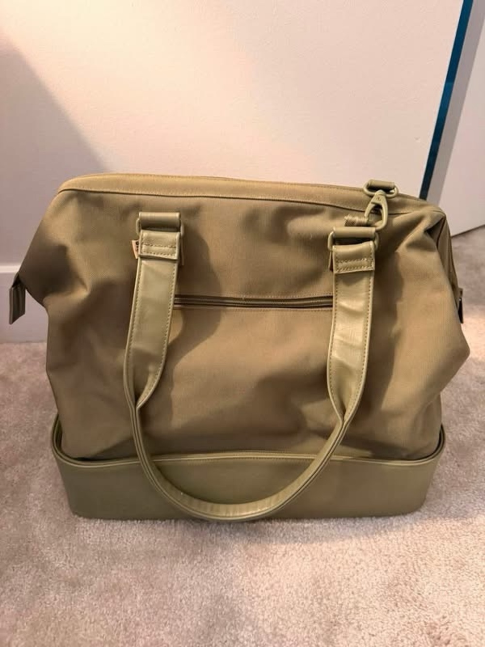 BEIS Mini Weekender- Olive Green